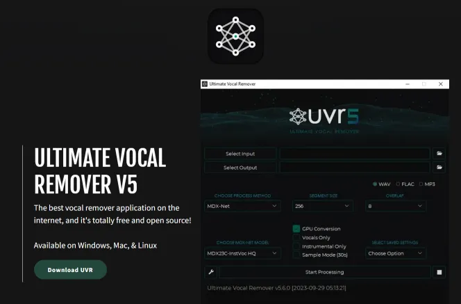 Ultimate Vocal Remover(图1)