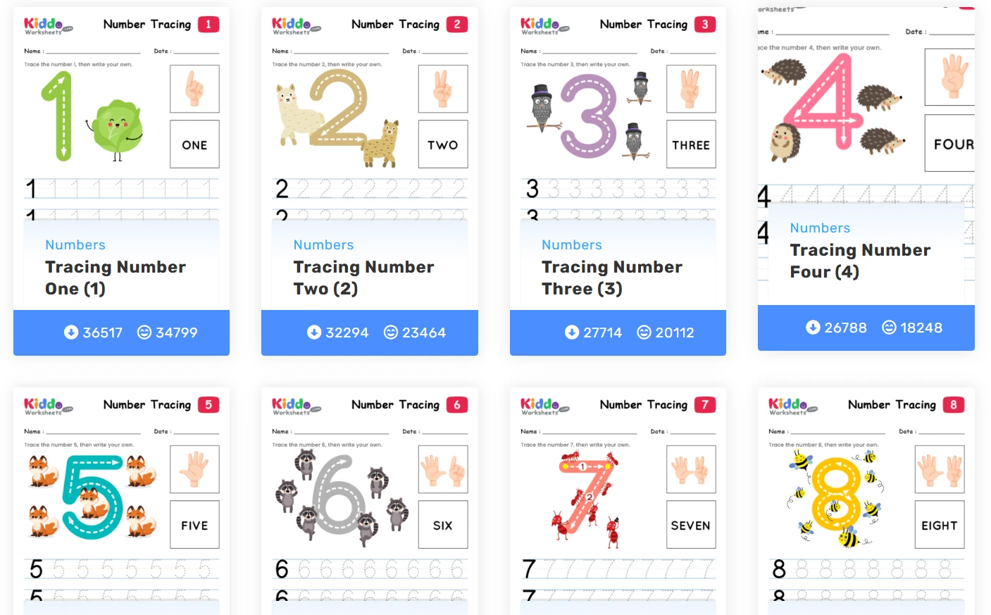 KiddoWorksheets(图2)